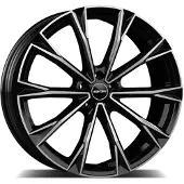 Gmp Alufelge Totale 11.5X23 5X130 Et 61 Black Diamond