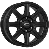 DOTZ ALUFELGE Kalahari black 8x18 6x139.7 ET 30 Black matt