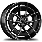 Gmp Alufelge Energia 9X22 5X120 Et 35 Black Diamond
