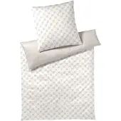 JOOP! Bettwäsche Cornflower Double light cream 155x220 cm + 80x80 cm