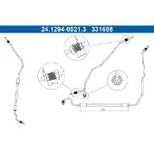 Ate 24.1294-0021.3 Bremsschlauch