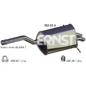 ERNST Endschalldämpfer 352024 für MERCEDES-BENZ