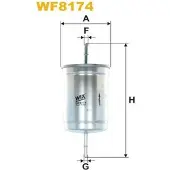 WIX FILTERS Kraftstofffilter WF8174