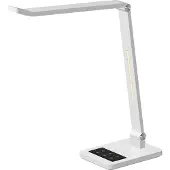 Hansa - Styro Hansa Tide LED-Tischlampe, Farbtemperatur einstellbar, Memory-Funktion, metallicgrau/weiß