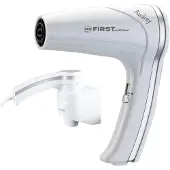 TZS First Austria Haartrockner mit Wandhalterung, 1200W, 2 Temperatureinstellungen, Kühlfunktion, 180cm Kabel, Thermosicherung, Weiss