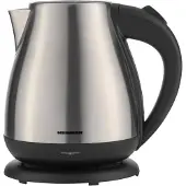 Heinner HEK-17IX, 1,7 l, 2200 W, Edelstahl, Edelstahl, Drahtlos