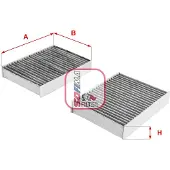 Sofima Innenraumluftfilter mit Aktivkohle S 4104 CA