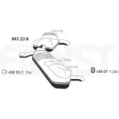 ERNST Endschalldämpfer 043236 für OPEL GENERAL MOTORS