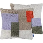 Mette Ditmer - BRICK tufted cushion cover 50x50cm - Dark Olive
