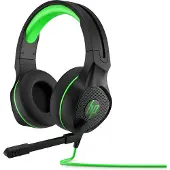 HP Pavilion Gaming -Headset 400, Kabelgebunden, Gaming, 20 - 20000 Hz, 300 g, Kopfhörer, Schwarz, Grün