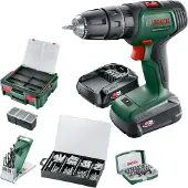 Bosch UniversalImpact 18V, Handbohrmaschine, Ohne Schlüssel, Grün, 1 cm, 1450 RPM, 3 cm