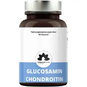 VitaminFuchs Glucosamin und Chondroitin Kapseln - Hochdosiert von 90 St