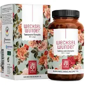 NATURTREU Baldrian Eisen Vitamin B9 B12 Yamswurzel Komplex 90 vegane Kapseln Wechselwunder 53,5 g