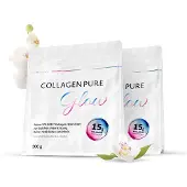 Mediakos GmbH COLLAGEN PURE Glow – 100% reines Kollagen Pulver 2x500 g