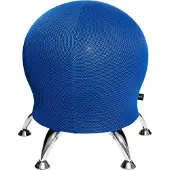 Topstar SITNESS 5 - Arbeitsstuhl Arbeitshocker Blau Netzstoff
