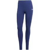 Adidas Trainingstights SPORTSWEAR "ESSENTIALS LINEAR COTTON", Damen, Gr. XL, N-Gr, blau (dunkelblau, weiß, normal, gr.), Obermaterial: 90% Baumwolle, 10% Elasthan, Hosen Trainingstights, Topseller
