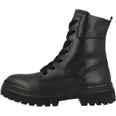 Gabor Comfort Damen Biker Boots schwarz Glattleder - Größe: UK 5,5