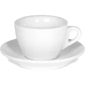 ClubHouse Tasse und Untertasse Rosa, 160 ml, weiß
