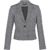 Comma Jackets Blazer Grey/black Größe: 46 | Blazer Outlet | Damen | Grau