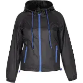 COSIMON damen jacke - schwarz königsblau, XL