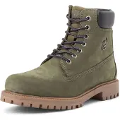 Bugatti Herren Poleman Mode-Stiefel, Green Black, 44 EU