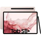 Samsung Galaxy Tab S8+ 5G SM-X806B, 31,5 cm (12.4"), 2800 x 1752 Pixel, 128 GB, 8 GB, Android 12, Rosa-Goldfarben