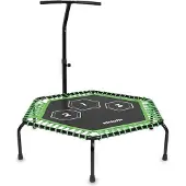 Usorteret Fitness-Trampolin Pro mit Haltegriff Schwarz 127 cm