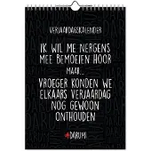 Darum Geburtstagskalender A4