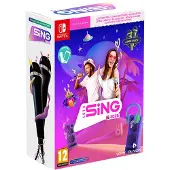 GmbH Let's Sing 2025 2 Mic Pack - UK Edition (Nintendo Switch) – 2 Mikrofon