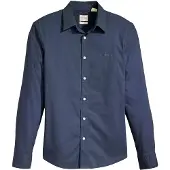 Levi's Battery Housemark Slim Fit Shirt Blue Größe: S | Business hemden Outlet | Herren | Blau