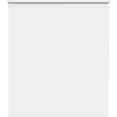 vidaXL Verdunkelungsrollo Weiß 130x130cm Stoffbreite 126,6cm Polyester