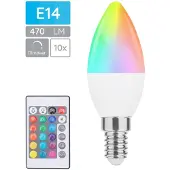 Modee Lighting E14 LED Kerzenlampe 4,9W Neutralweiß 10 Stück