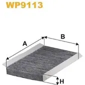 WIX FILTERS Filter, Innenraumluft WP9113