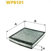 WIX FILTERS Filter, Innenraumluft WP9101