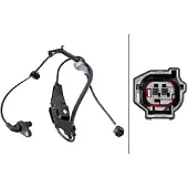 Hella Sensor Raddrehzahl 2-polig Hallsensor 1.033 mm Kabel für u.a. TOYOTA CAMRY
