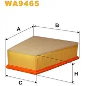 WIX FILTERS Luftfilter WA9465