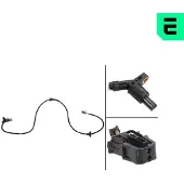 OPTIMAL ABS Sensor Raddrehzahl für VW GOLF III (1H1) 06-S050