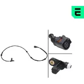 OPTIMAL ABS Sensor Raddrehzahl für VW SHARAN (7M8, 7M9, 7M6) 06-S639