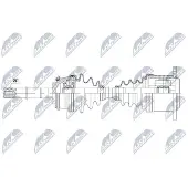 NTY NPW-TY-083 Antriebswelle Vorne Links Vorne Rechts für TOYOTA HILUX VI Pick-up (N1)