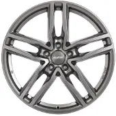 Alutec 16 Zoll Alufelge Ikenu 16"x6.5" 5x108 PCD ET50 63.40mm Felge Grau