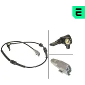OPTIMAL ABS Sensor Raddrehzahl Vorne Links für FIAT Ulysse (179) 06-S191