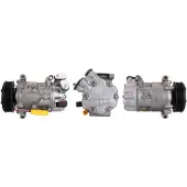 Lucas ACP01028 Klimaanlage Klimakompressor PAG 46 R134a für CITROËN C5 III Kombi (RW) passend für PEUGEOT 308 SW I (4E, 4H) 508 SW I (8E)