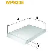 WIX FILTERS Filter, Innenraumluft WP9308