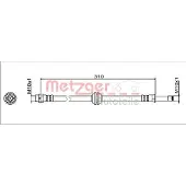 METZGER AUTOTEILE Bremsschlauch GREENPARTS 4112063