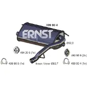 ERNST Endschalldämpfer 309004 für FORD