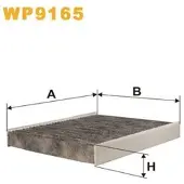 WIX FILTERS Filter, Innenraumluft WP9165