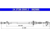 Ate Seilzug, Kupplungsbetätigung 24.3728-2900.2