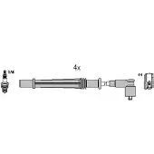 ASTEMO Hüco Zündleitungssatz [Hersteller-Nr. 134968] für Renault, Dacia