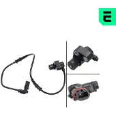 OPTIMAL ABS Sensor Raddrehzahl Vorne Links passend für MERCEDES-BENZ A-Klasse (W168) 06-S029