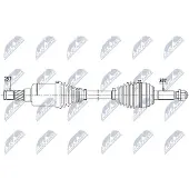 NTY NPW-CH-118 Antriebswelle Vorne Links für TESLA Model S (5YJS)
